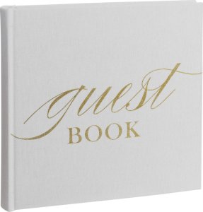 Focus Focus Base Line Canvas Album 20x20 Guestbook White 1