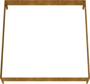 vidaXL Podwyższona donica, 100x100x26 cm, stal kortenowska 5