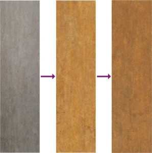 vidaXL Podwyższona donica, 100x100x33,5 cm, stal kortenowska 6