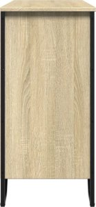 vidaXL Szafka, dąb sonoma, 101x35,5x74,5 cm 5
