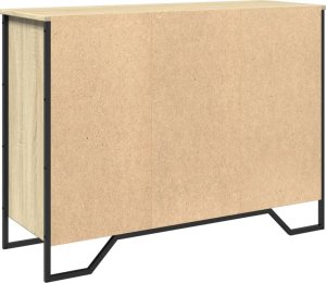 vidaXL Szafka, dąb sonoma, 101x35,5x74,5 cm 6