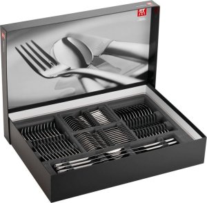 Zwilling 68-częściowy zestaw sztućców matowych Zwilling King 3