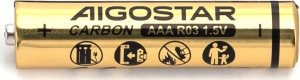 Aigostar  Bateria alkaliczna cynkowo-węglowa R03 AAA 1.5V opakowanie 4 szt. Bateria alkaliczna cynkowo-węglowa R03 AAA 1.5V opakowanie 4 szt. 3