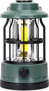 Aigostar  Ściemniana latarka kempingowa z pokrętłem ładowalna Ściemniana latarka kempingowa z pokrętłem ładowalna 2