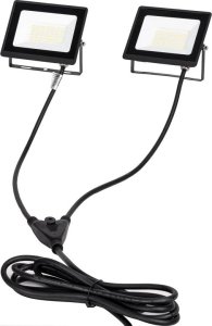 Aigostar  Zestaw naświetlaczy 2*30W + wysuwany wspornik 60-160 cm z kablem 3m Zestaw naświetlaczy 2*30W + wysuwany wspornik 60-160 cm z kablem o 5