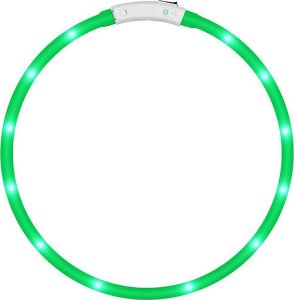 Verk Obroża świecąca led dla psa i kota wodoodprna regulowana regulacja 47cm usb Obroża świecąca led dla psa i kota wodoodprna regulowana regulacja 47cm usb 3