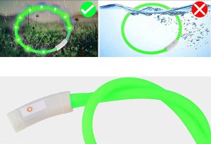 Verk Obroża świecąca led dla psa i kota wodoodprna regulowana regulacja 47cm usb Obroża świecąca led dla psa i kota wodoodprna regulowana regulacja 47cm usb 8