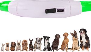 Verk Obroża świecąca led dla psa i kota wodoodprna regulowana regulacja 47cm usb Obroża świecąca led dla psa i kota wodoodprna regulowana regulacja 47cm usb 9