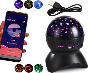 Verk Projektor gwiazd lampka nocna nieba star led głośnik bluetooth usb rzutnik Projektor gwiazd lampka nocna nieba star led głośnik bluetooth usb rzutnik 9