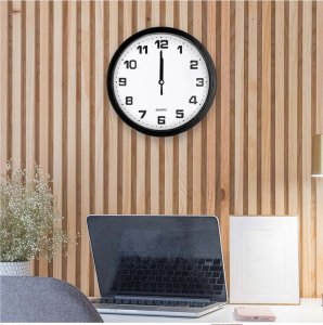 Verk Zegar ścienny duży nietykający cichy 20 cm okrągły wskazówkowy sekundnik Zegar ścienny duży nietykający cichy 20 cm okrągły wskazówkowy sekundnik 3