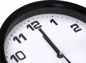 Verk Zegar ścienny duży nietykający cichy 20 cm okrągły wskazówkowy sekundnik Zegar ścienny duży nietykający cichy 20 cm okrągły wskazówkowy sekundnik 4