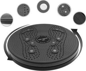 Verk Twister obrotowy do ćwiczeń masaż stóp fitness z wypustkami 360 magnesy Twister obrotowy do ćwiczeń masaż stóp fitness z wypustkami 360 magnesy 2