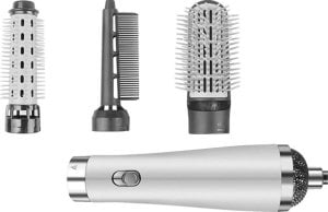 Suszarko-lokówka Verk do włosów szczotka zestaw stylizacja wielofunkcyjna 3w1 biała 7