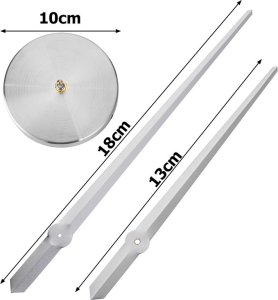 Verk Zegar ścienny 3d naklejany na ścianę xxl duży 130 cm przyklejany cichy Zegar ścienny 3d naklejany na ścianę xxl duży 130 cm przyklejany cichy 4