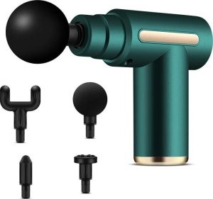 Masażer Verk Pistolet do masażu masażer do pleców ciała mocny massage gun pro końcówki 10