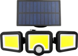Verk Lampa solarna z czujnikiem ruchu zmierzchu 171 led osobny panel ogrodowa Lampa solarna z czujnikiem ruchu zmierzchu 171 led osobny panel ogrodowa 10