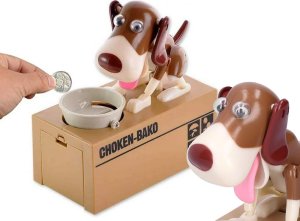 Verk Skarbonka piesek pies zjada monety interaktywna automat schowek sejf duża Skarbonka piesek pies zjada monety interaktywna automat schowek sejf duża 9