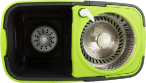 Mop Verk Mop obrotowy rotacyjny 360 dozownik wiadro zestaw 2x nakładki mikrofibra 6