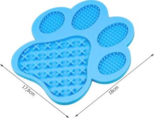Verk Mata antystresowa tacka do lizania dla psa łapka Mata antystresowa tacka do lizania dla psa łapka 6