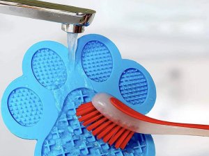 Verk Mata antystresowa tacka do lizania dla psa łapka Mata antystresowa tacka do lizania dla psa łapka 9