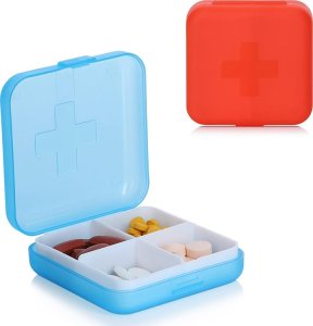 Verk Pojemnik pudełko kasetka na leki tabletki podróżny Pojemnik pudełko kasetka na leki tabletki podróżny 7