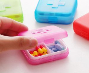 Verk Pojemnik pudełko kasetka na leki tabletki podróżny Pojemnik pudełko kasetka na leki tabletki podróżny 8