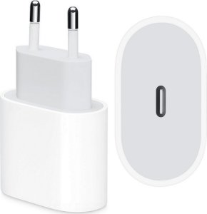 Ładowarka Verk Szybka ładowarka sieciowa telefon usb-c 20w slim Szybka ładowarka sieciowa telefon usb-c 20w slim 1