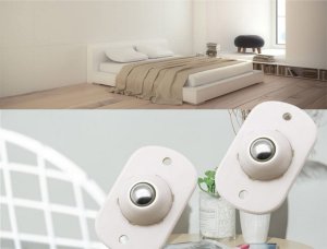 Verk Kółka do mebli samoprzylepne kulkowe roller 4 szt Kółka do mebli samoprzylepne kulkowe roller 4 szt 11