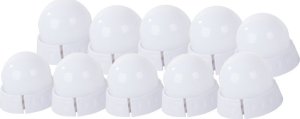 Verk Lampki do lustra toaletki led zestaw makijaż 10szt Lampki do lustra toaletki led zestaw makijaż 10szt 9