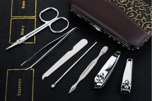 Verk Zestaw do paznokci przybornik manicure etui 7 elem Zestaw do paznokci przybornik manicure etui 7 elem 2