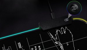 Podkładka Verk Podświetlana podkłada pod mysz gamingowa led xxxl Podświetlana podkłada pod mysz gamingowa led xxxl 2
