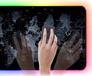 Podkładka Verk Podświetlana podkłada pod mysz gamingowa led xxxl Podświetlana podkłada pod mysz gamingowa led xxxl 8