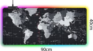 Podkładka Verk Podświetlana podkłada pod mysz gamingowa led xxxl Podświetlana podkłada pod mysz gamingowa led xxxl 9