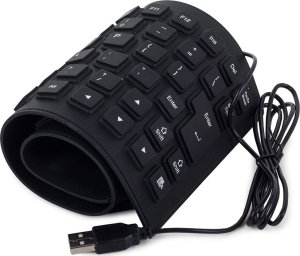 Klawiatura Verk Klawiatura silikonowa gumowa usb bezgłośna do pc 6