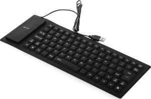 Klawiatura Verk Klawiatura silikonowa gumowa usb bezgłośna do pc 9