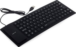 Klawiatura Verk Klawiatura silikonowa gumowa usb bezgłośna do pc 10