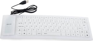 Klawiatura Verk Klawiatura silikonowa gumowa usb bezgłośna do pc Klawiatura silikonowa gumowa usb bezgłośna do pc 8