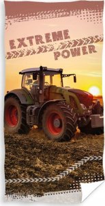 Carbotex Ręcznik Kąpielowy Plażowy TRAKTOR 70x140 CARBOTEX TNL224117 1