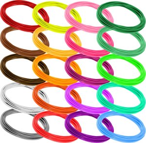 Długopis 3D Heckermann Filament Do Długopisu 3D Mix 23 Kolorów - 115M 2