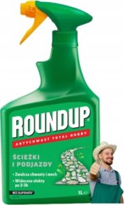 Substral Środek chwastobójczy na chodniki i podjazdy 1L spray Roundup 1