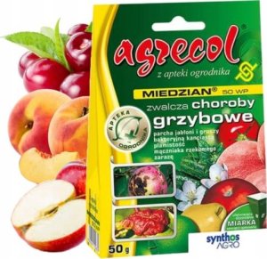 Agrecol Środek zwalczający choroby grzybowe i bakteryjne 50g oprysk 1