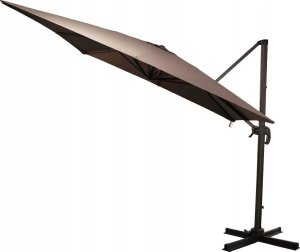 kontrast Parasol ogrodowy duży składany regulowany AUSTIN  300 cm + pokrowiec beżowy 3