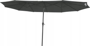 kontrast Parasol ogrodowy duży składany regulowany PHOENIX 2,7x4,6m + pokrowiec c. szary 8
