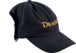Dragon Czapka Zimowa Dragon baseball z nausznika  czarna 1