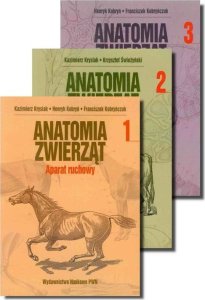 Wydawnictwo Naukowe PWN Anatomia zwierząt Tom 1-3 1