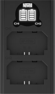 Ładowarka do aparatu Newell NEWELL Zestaw ładowarka dwukanałowa DL-USB-C i dwa akumulatory NP-FZ100 do Sony 4