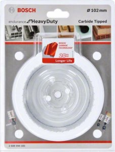 Bosch PIŁA OTWORNICA Z WĘGLIKÓW ENDURANCE FOR HEAVY DUTY 102MM. 2