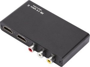 SwiatKabli Switch RCA AV Cinch 2x HDMI do HDMI Rozgałęźnik Przejściówka 3