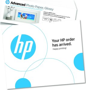 HP HP Advanced - Glanzend - 10,5 mil - 102 x 305 mm - 250 g/m2 - 65 Pfund - 10 Blatt Fotopapier - fur ENVY Inspire 7920e 1