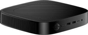 Komputer HP HP Pro t550 - Thin Client - USFF - 1 x Celeron J6412 / 2 GHz - RAM 8 GB - Flash 32 GB - eMMC - UHD Graphics - 1GbE, Bluetooth 5.2 - WLAN: 802.11a/b/g/n/ac/ax, Bluetooth 5.2 - HP ThinPro - Monitor: keiner - Tastatur: Deutsch 4